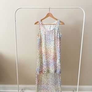 | BCBGeneration | High Low Floral Pastel Dress | Size XS |